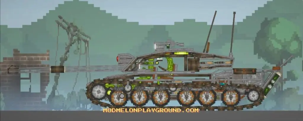 Melon Playground Mods Challenger Tank Melon Playground Sandbox