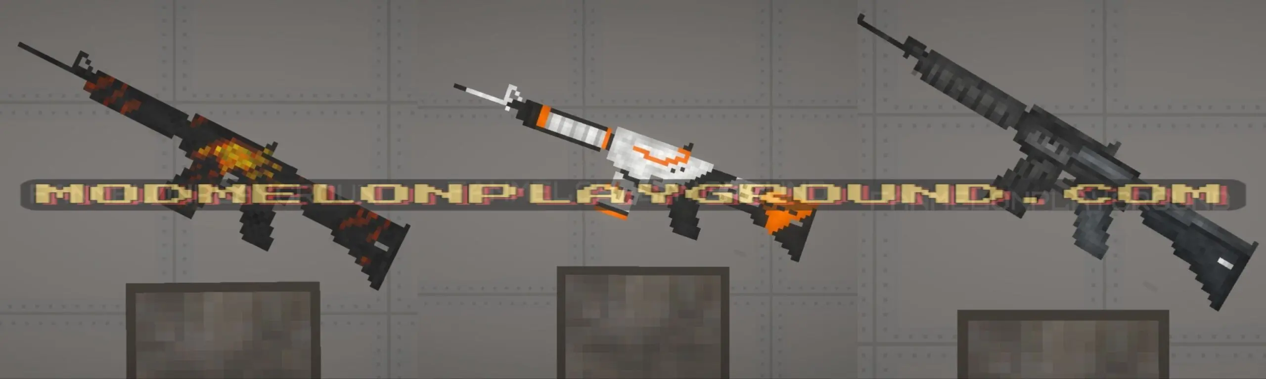 3 m4a4 assault rifle for melon playground scaled