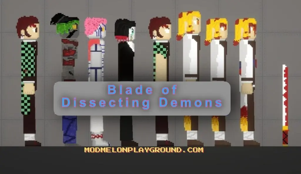 Melon Playground Mods Anime