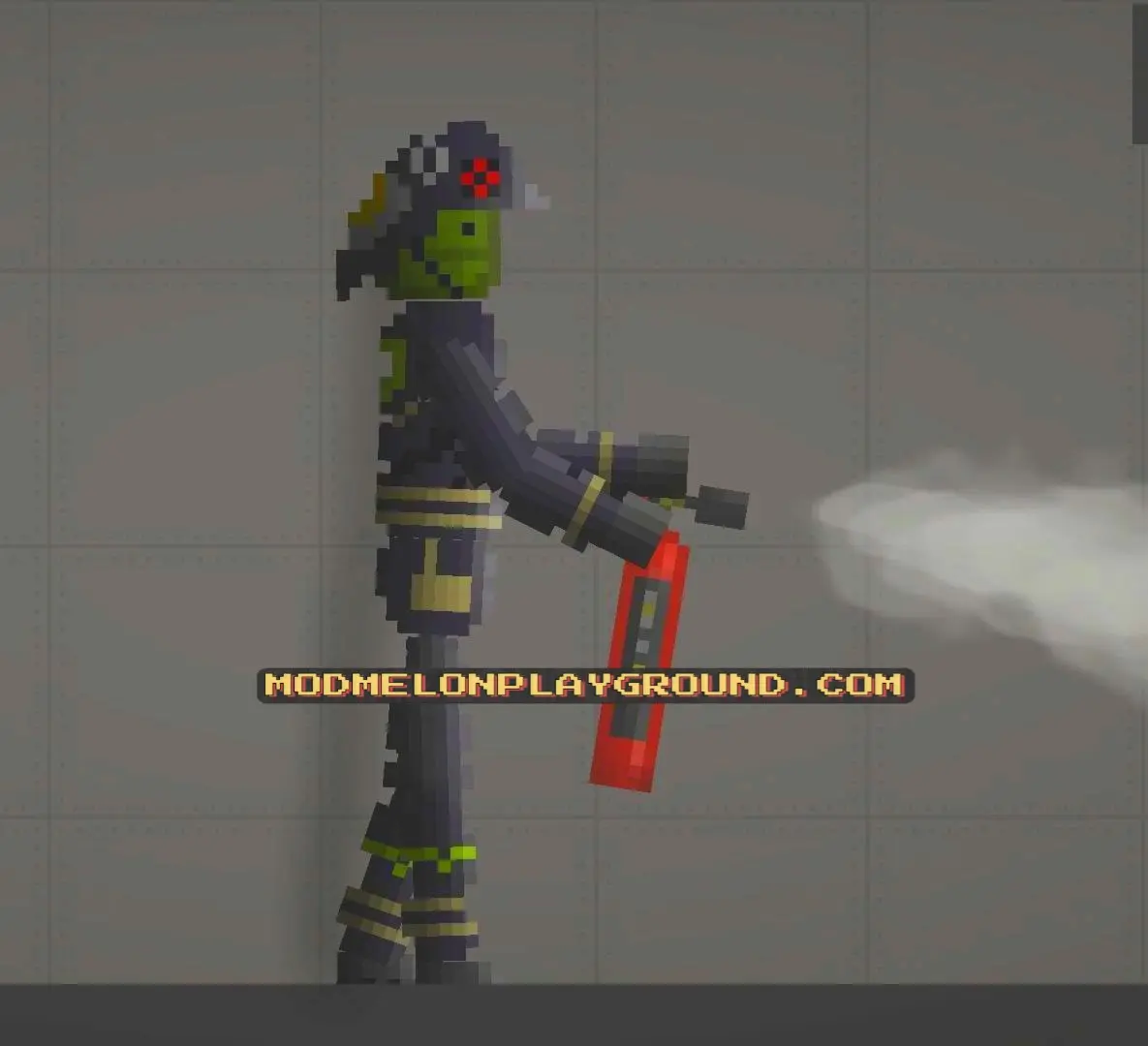 firefighter skin mod for melon playground