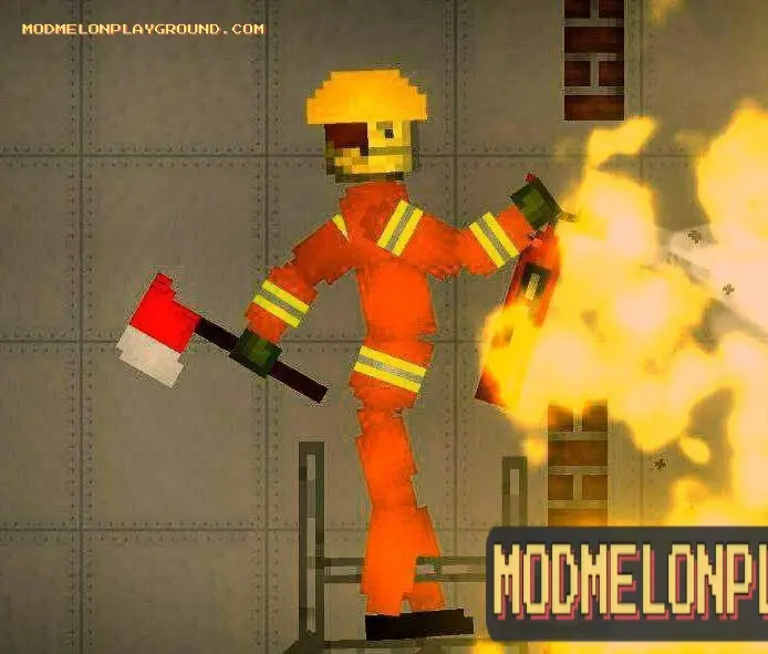 fireman firefighter mod melon playground