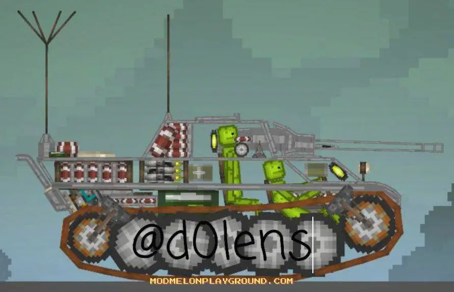 Challenger 2 for Melon Playground  Download mods for Melon Playground