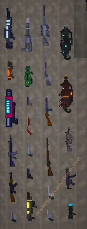 ULTIMATE GUN pack (mod), Melon Playground Wiki