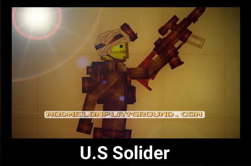 soldier mod for melon playground ver 1