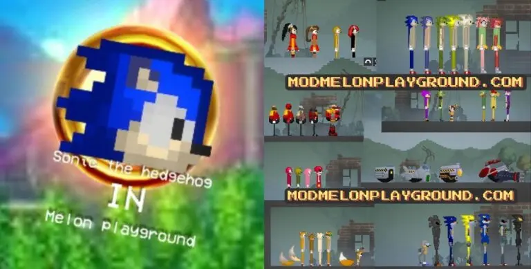Melon Playground Mods: Sonic The Hedgehog Melon Playground Mods: Sonic The Hedgehog