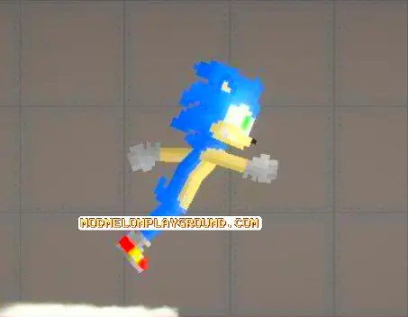 Sonic NPC Mod (Skin) For Melon Playground